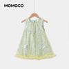Sweet and cute outdoor lightweight and loose sleeveless dress for girls in summer 2026, new mid size children's dress