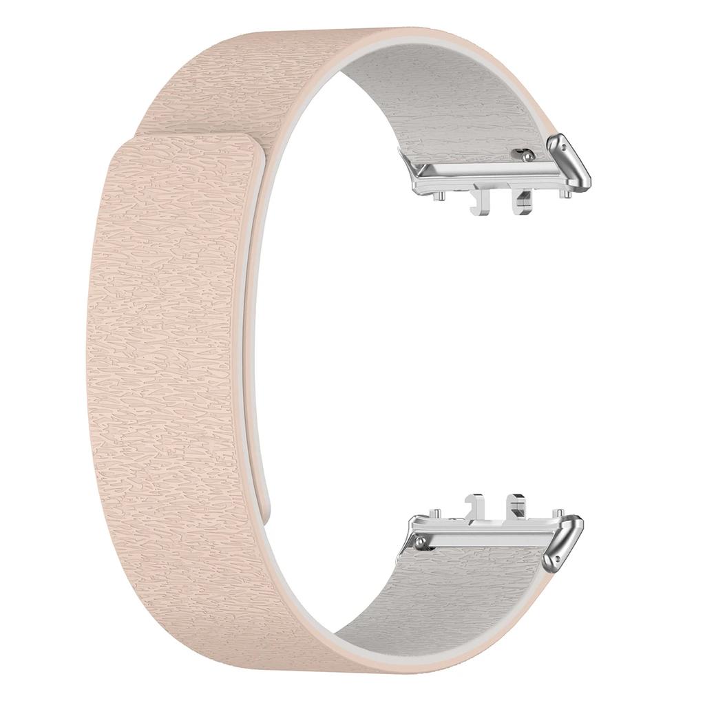 Magnetic Silicone Band For Samsung Galaxy Watch Fit 3 Two Tone Sport Strap For Galaxy Watch Fit 3 Smartwatch Elastic Bracelet