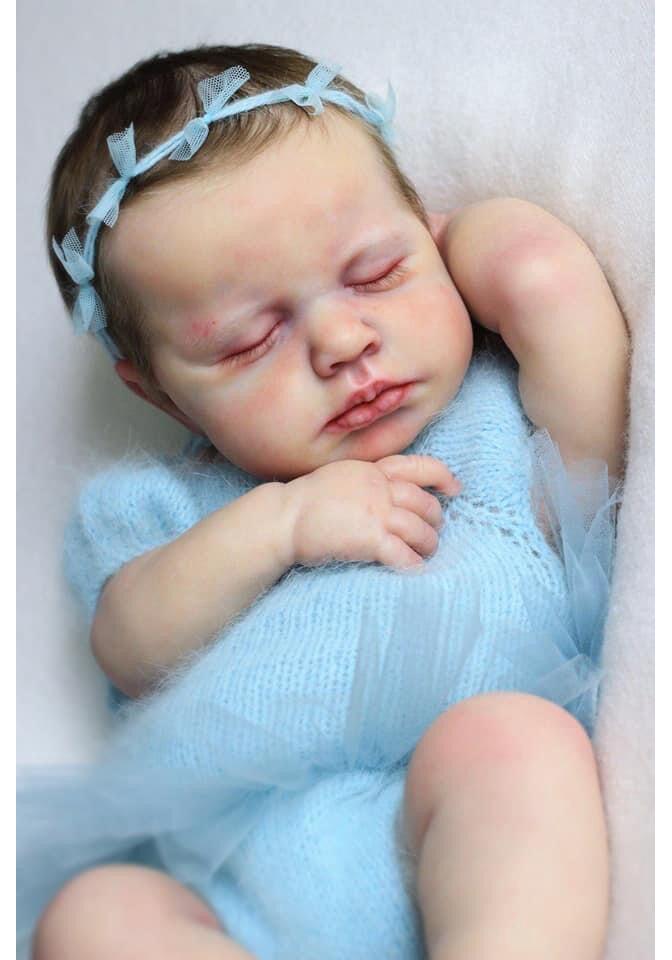 19-inch LouLou Reborn Baby Doll - Realistic Newborn Appearance 19 inches