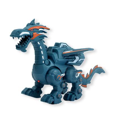 Electronic Walking Toy Battery Operated Spraying Animal Moving Figurine Scary Simulation Sound Toys Christmas Collectibles