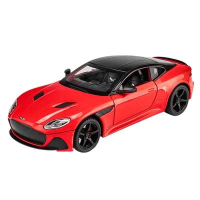 1/22 Aston Martin DBS Luxury Sports Car Alloy Metal Diecast Car Model Car Central Control Screen Trendy Decorative Gift for Boys
