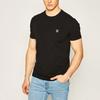 Emporio Armani EA7 Logo Pattern Minimalist Crew Neck Short Sleeve T-Shirt Men Tops Black 8NPTL7-PJ03Z-1200