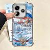 Russia Russian Flags Emblem Soft Phone Case For Xiaomi Redmi Note 14 15 Pro Plus 13 12 11S 11T 5G 10 9S 9 Plating Anti-Fall Fund