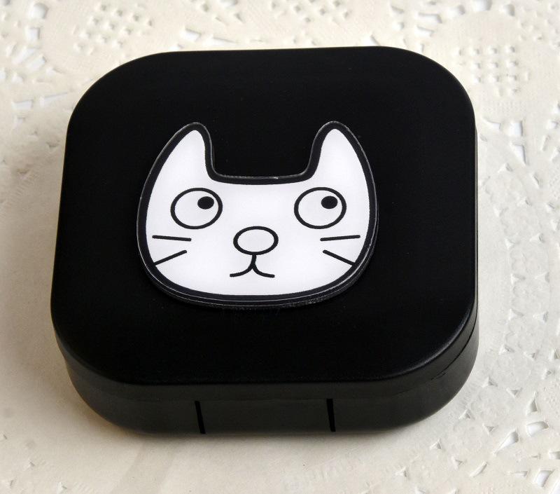 Adorable Japanese-Style Mini Contact Lens Care Box for Myopia