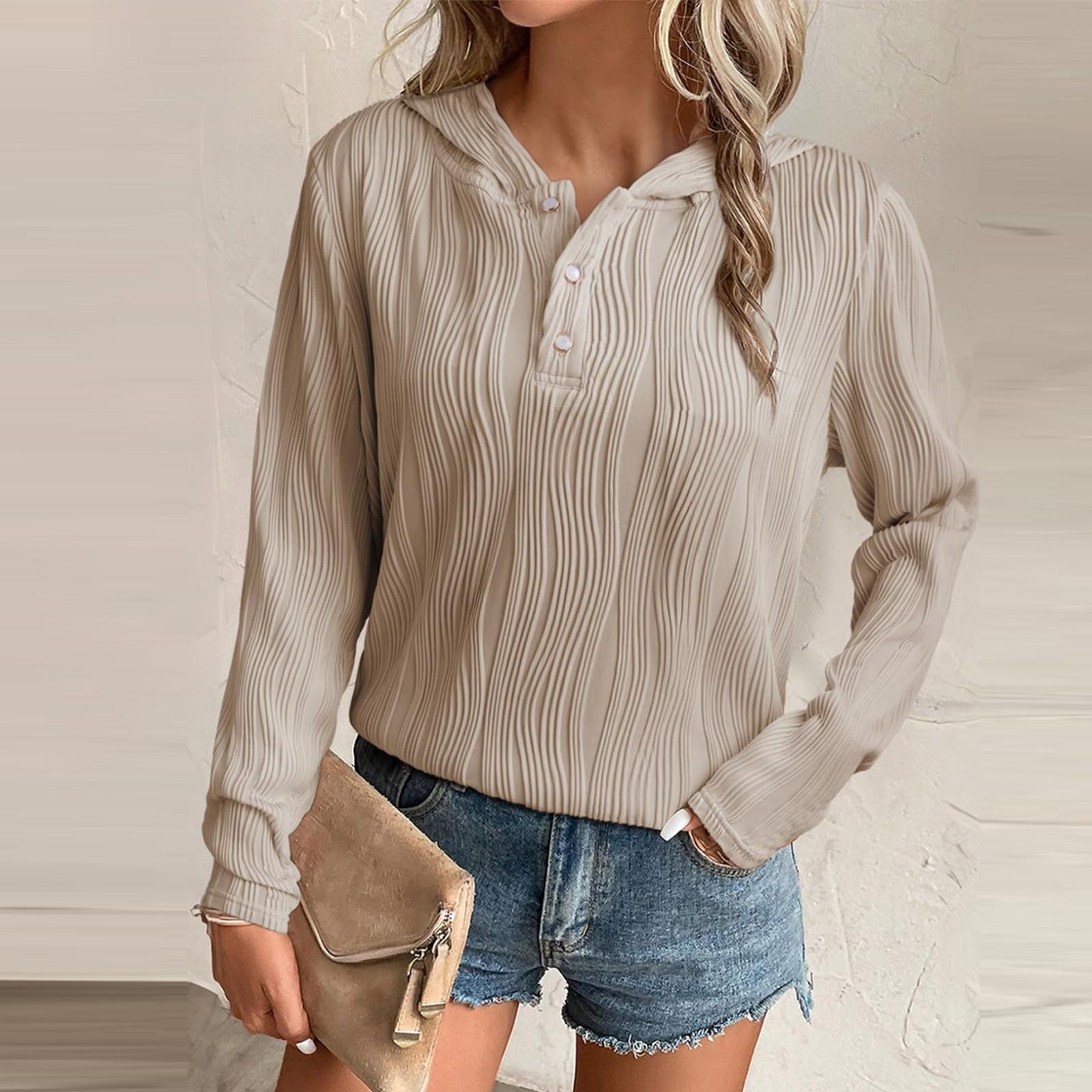 

Женская толстовка, повседневный свободный пуловер с длинными рукавами, толстовки с капюшоном L хаки