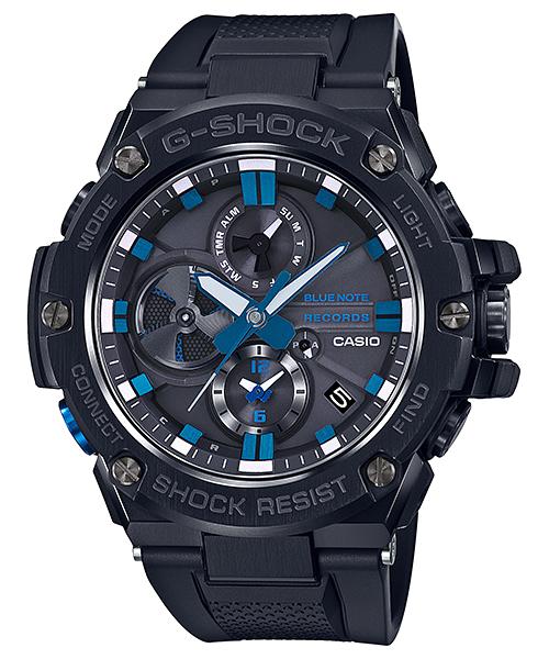 

Casio Men s Stainless Steel 200M Water Resistant Shock Resistant Quartz Watch GST-B100BNR-1A чёрный