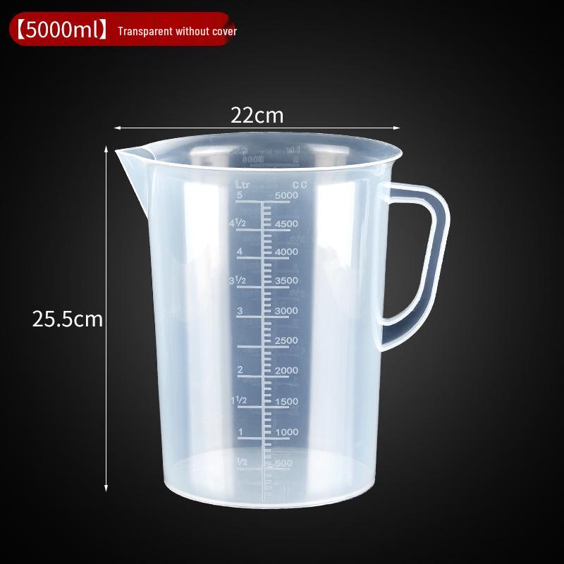 Hengzhi Large-Capacity Food-Grade Plastic Measuring Cup for Milk Tea