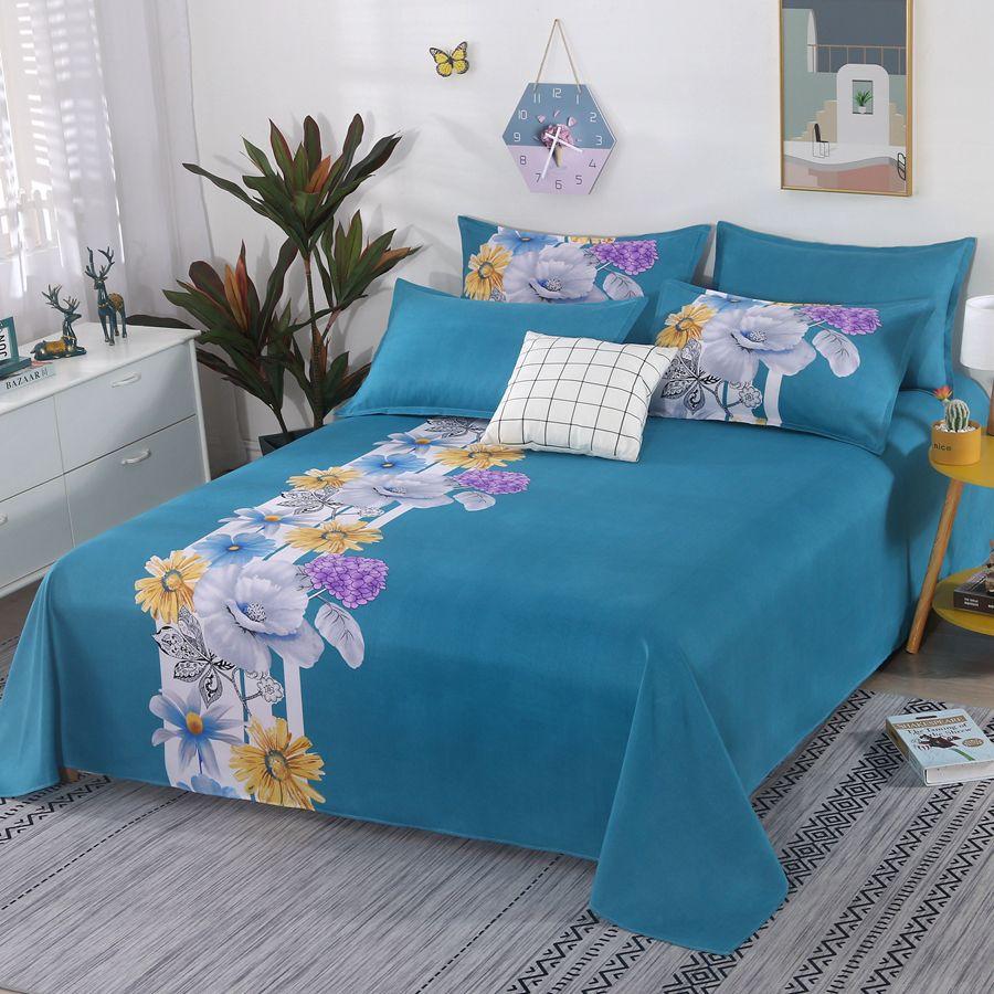 Simple, Thickened Bed Sheet, Suitable for All Seasons, Single and Double Sizes, Multi-size Bed Sheet