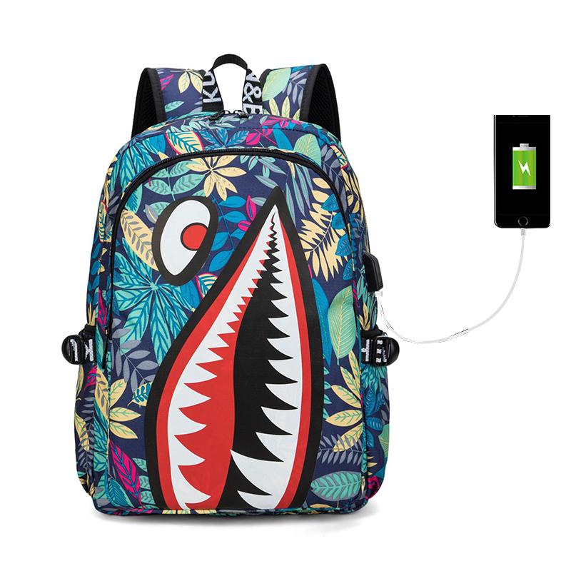 Diebstahlsicherer Rucksack Herren Wasserdichter Rucksack Rucksäcke für Damen aus Stoff Lässiger Reiserucksack Oberstufenschüler Schultasche