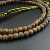 Myorenka Soto Zen Buddhist Prayer Beads for Men Formal Prayer Beads Green Sandalwood Tree of Life Indian Jade Tailored Shaku 2 Prayer Bag Included