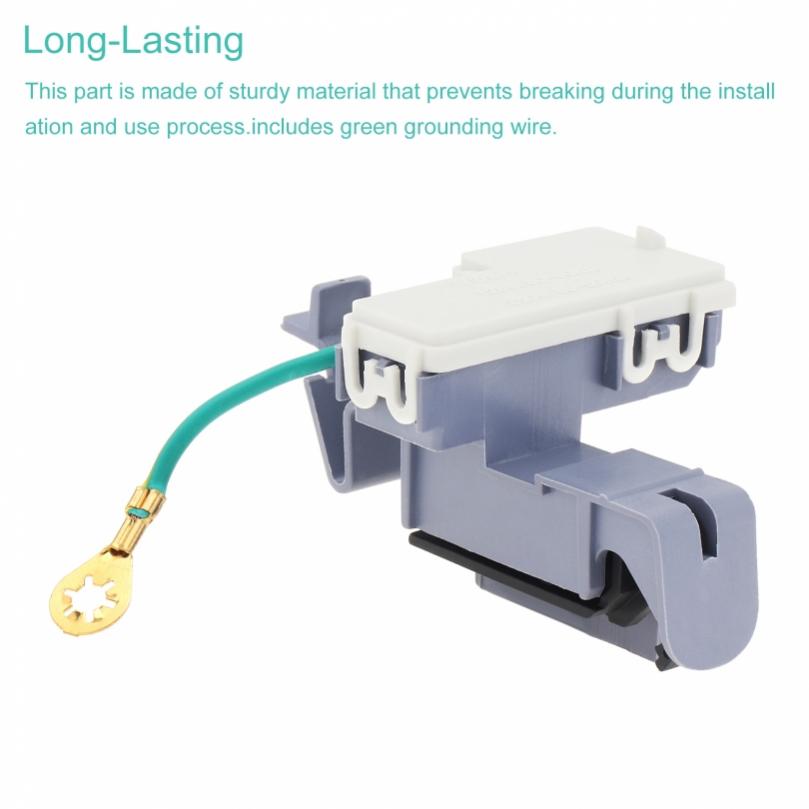 White Washing Machine Cover Switch  Fit for Whirlpool / Kenmore 8318084