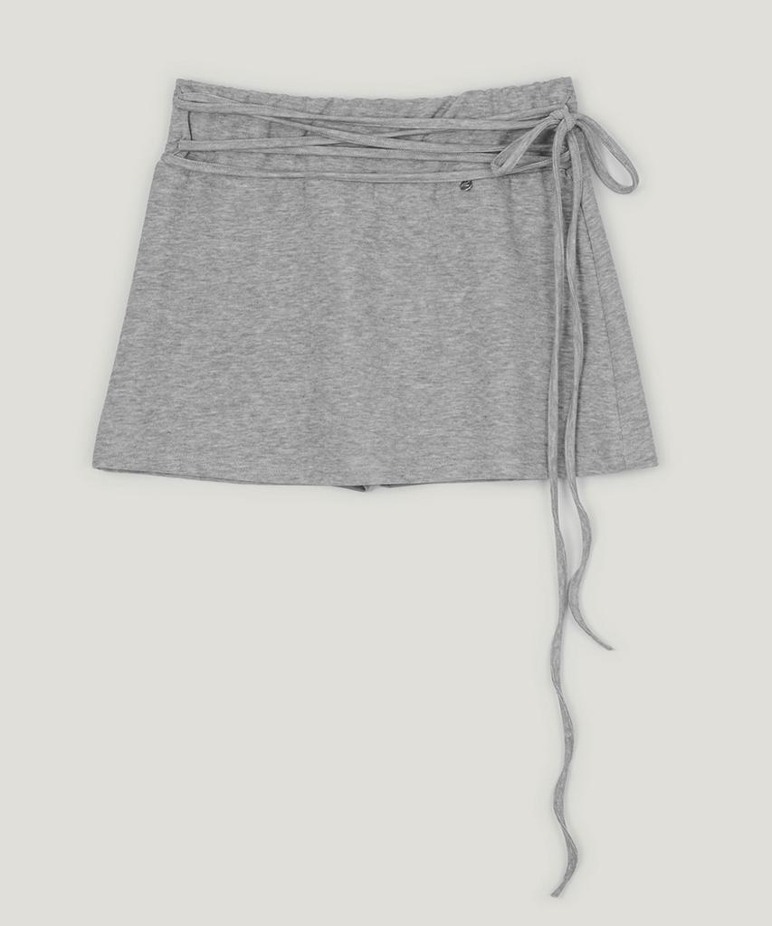 Teuwi Trick Strap Banding Mini Skirt