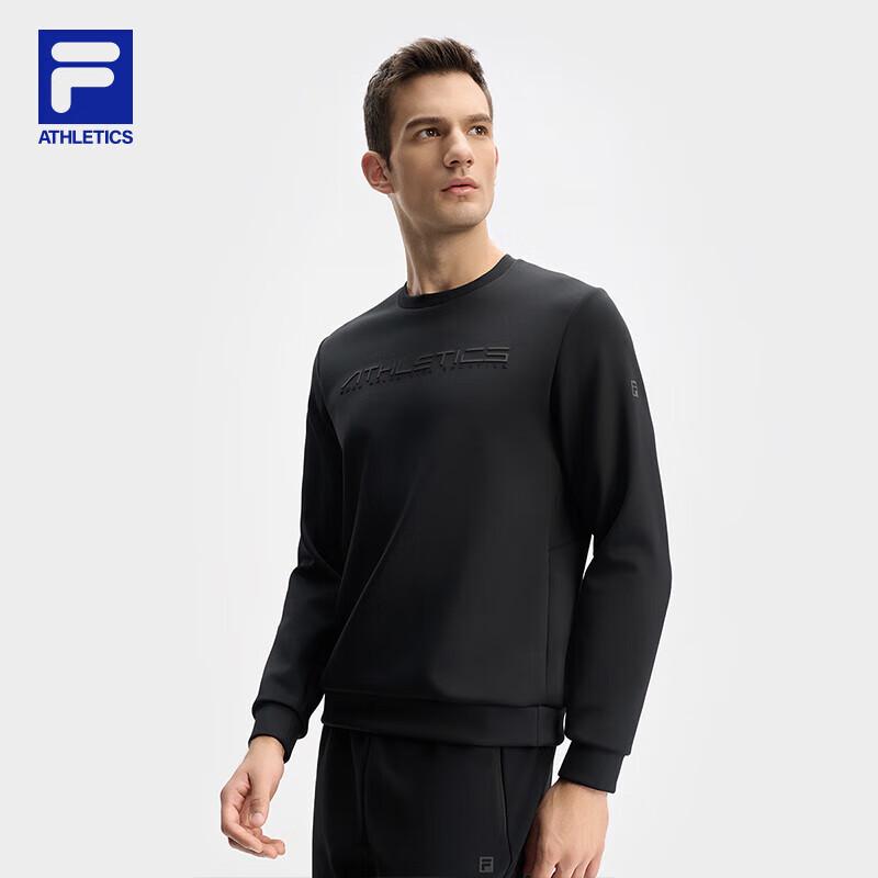 FILA Men s Pullover Knit Sweatshirt 2024 Winter Collection M