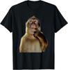 Thinking Monkey Meme T-Shirt Unisex T-Shirt
