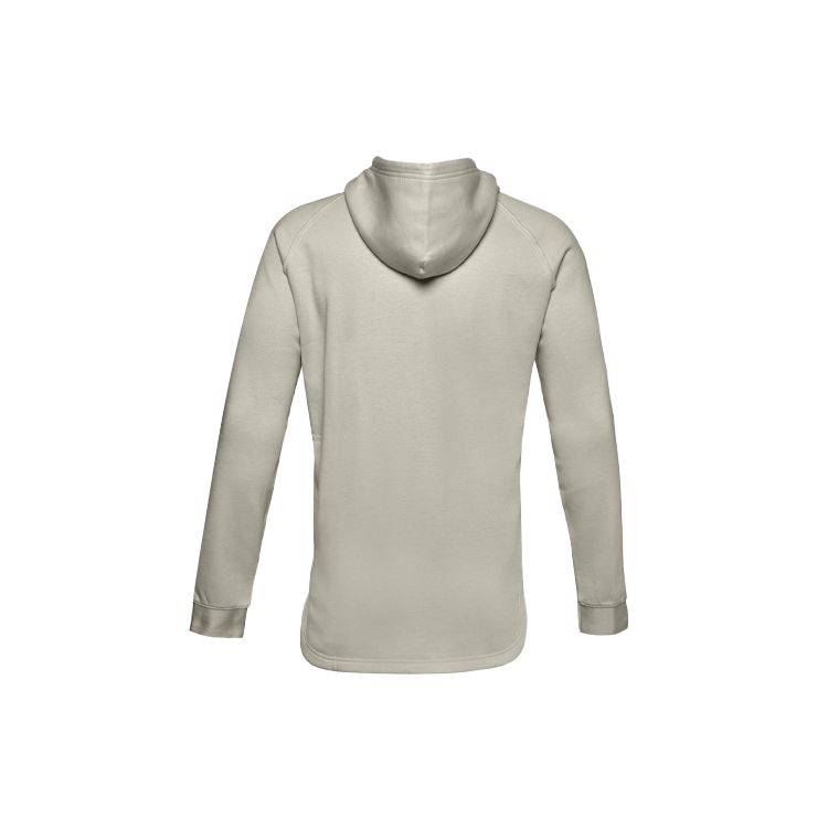 Under Armour Printed Logo Hoodie Sweatshirt Men Hoodies White 1357193-110
