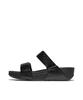 Fitflop [Ssf Exklusiv] [Lulu] Damen Pailletten-Slipper - Ganz Schwarz (Ft59K2D025)