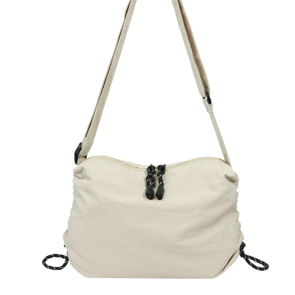 2025 Frühling Damen Nylon Umhängetasche lässige plissierte Wolkentasche Mode Nischendesign Schultertasche