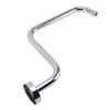 Shower Arm Stainless Steel Shower Arm with Flange S Shape Shower Head Riser Pipe In Wall Installation Shower Head Extension Arm for Bathroom