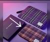 [USED] Rare BTS Starbucks Checkered Pouch Small