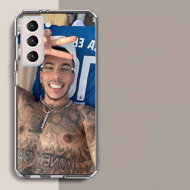 Rapper Sfera Ebbasta Phone Case For Samsung Galaxy S25 Edge S24 S23 FE S21 S20 S10 Plus S22 S26 Ultra Cover Clear Cases TPU Capa