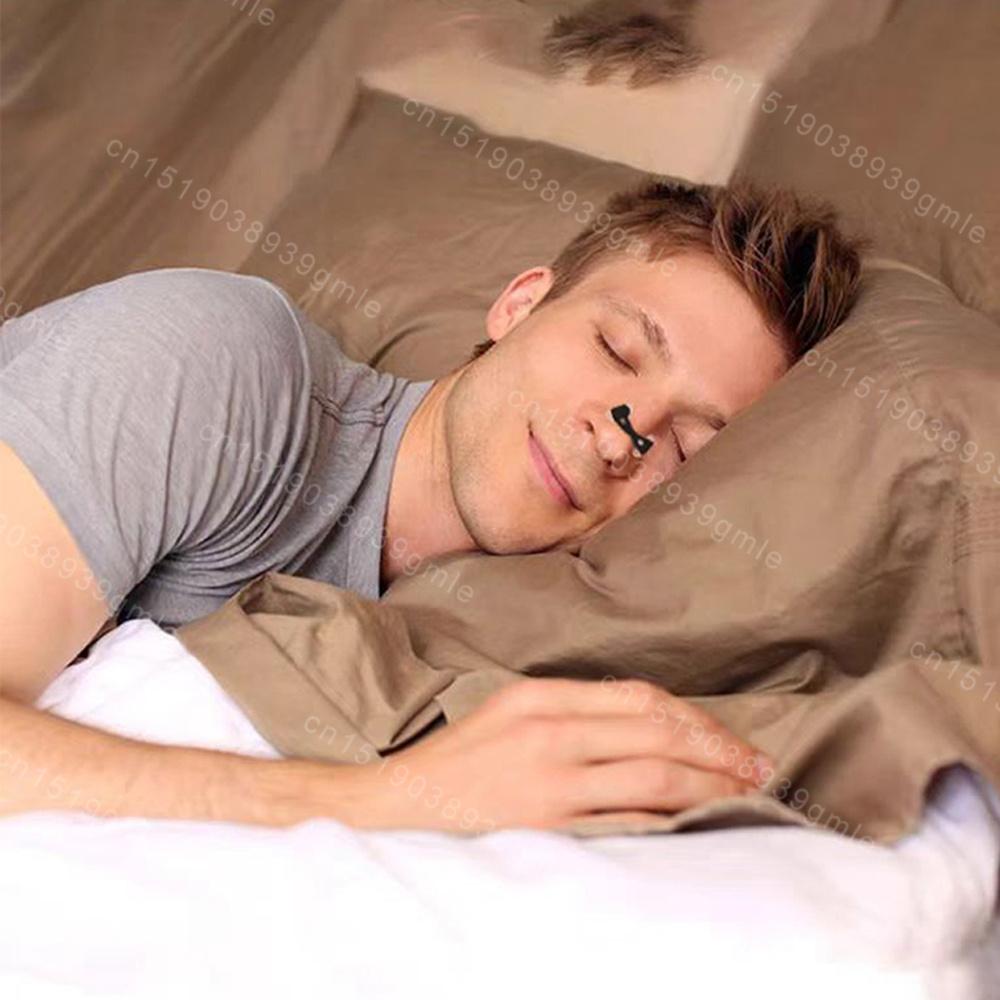 Kit de démarrage de dilatateurs nasaux magnétiques pour respiration nasale Bandes nasales Pince nasale Anti-ronflement Améliore le sommeil Aide à prévenir le ronflement