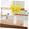10pcs Artificial Flowers, Long Stem Yellow Winter Jasmine, Flowers Picks for Home Wedding Valentine's Day, Birthday, Mother's Day Decor