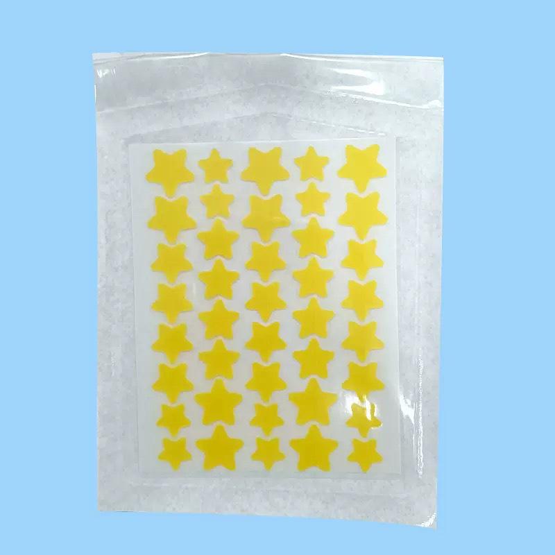 Official Star Acne Patches - 40 Clear, Invisible Hydrocolloid Patches for Pimple Absorption
