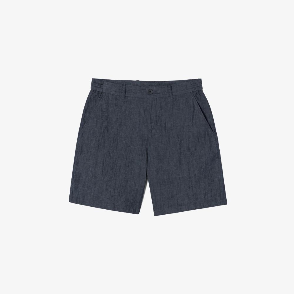 [lacoste] Men s Denim Bermuda Shorts FH379E-55G166 38