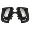 1 Pair Interior Door Handle Car Door Inner Handle Replacement for Peugeot 206 207