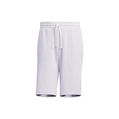 Adidas Neo Solid Color Casual Straight-Leg Shorts Unisex Bottoms Light-Purple HS6824