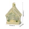 Christmas LED Light Glass Christmas House Luminouss Cabin Merry Christmas Decorations For Home Ornaments Kids Gift New Year