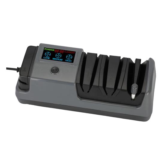 Professional Electric Knife Sharpener Digital Display Adjustable Rotational Speed Precision Angle Guides Serrated Knife Sharpener