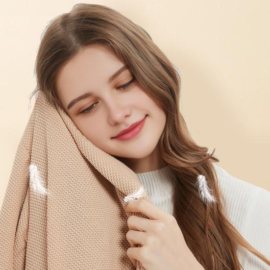 Heated Shawl Wrap USB Powered Heating Scarf Women Electric Blanket Portable Wireless Heated Blanket Bag with 3 Heat Settings