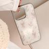 Gilded Resin Apple16promax Phone case iphone17Pink Tulip15Electroplating14Applicable to Huawei p70