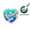 925 Silver Color Luminous Planet Spacecraft Astronaut Firefly Charms Beads Fit Qikaola 925 Bracelets DIY Christmas Jewelry Gifts