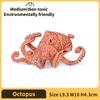Sea animals Octopus Reef Squid Plaything Figurine Polymer Material Miniature Figure - Fun Learning-Enhancing Play Plaything for Boys, Girls & Kids