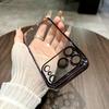 iPhone11Promax Mobile Phone Case Glitter 11 Electroplated PC Apple 11Pro Anti-drop 11 Protective Case 11