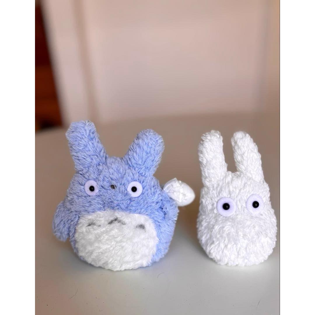 [Ghibli] My Neighbor Totoro Medium Totoro and Small Totoro Plush Toy Set of 2