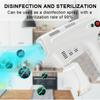 Wireless Rechargeable Nano Blue Light Atomizer Disinfection Sprayer 2600mAH UK/US/EU Plug White 800ML
