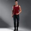Men's Thin Square Neck Vest Casual Men's Sweatshirt Sports Breathable Vest