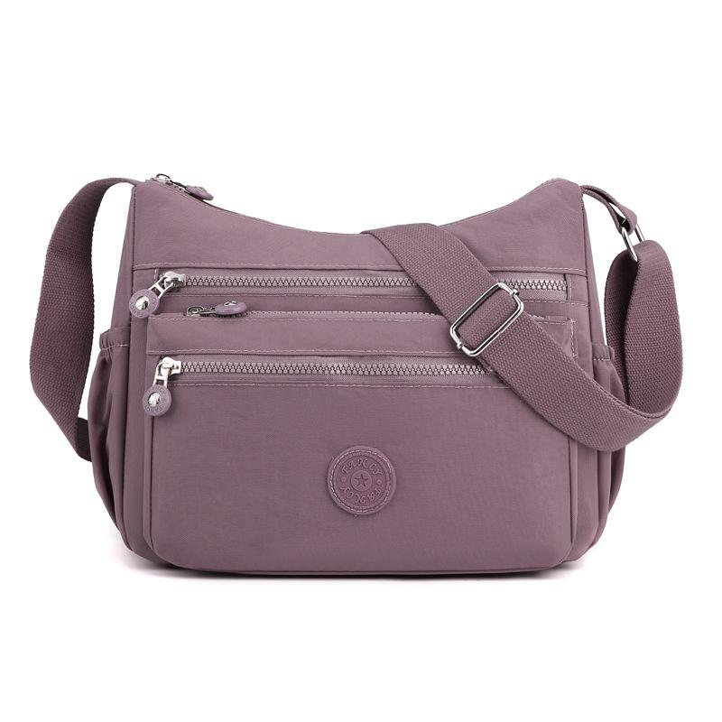 Multi-layer Shoulder Bag Crossbody Bag Lightweight Cloth Bag Backpack Oxford Cloth Women's Bags Canvas Large Capacity Mom Bags