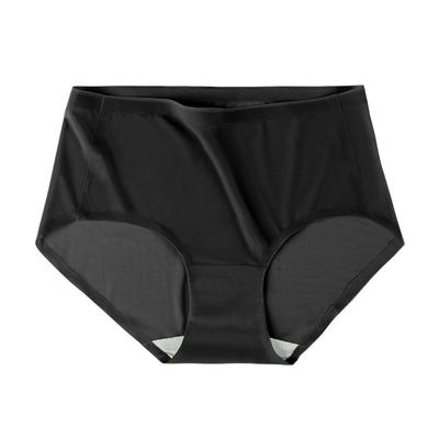 Traceless One Piece Ultra Thin Quick Drying Ice Silk Underwear Antibacterial Underwear Mid Waist Women's Triangle Pants