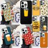 Beer Mug Beer Bubbles Phone Case For iPhone 17 Air 15 16e 14 13 Pro Max Coque 12 11 Pro Max PLUS Cover