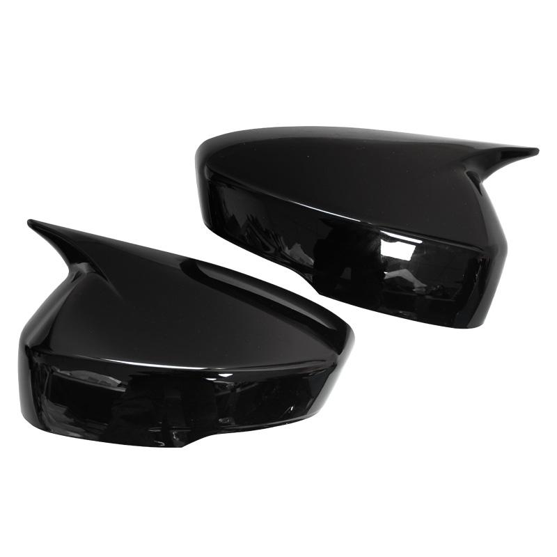 For Mitsubishi Eclipse Cross 2018-2025 Side Door Rearview Mirror Cover Cap Trim Shell Sticker Car Styling Accessories Part