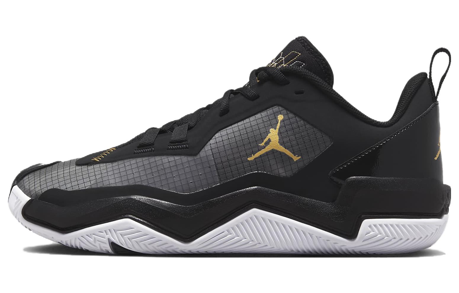 Jordan One Take 4 Black White Metallic Gold DO7193-007 43