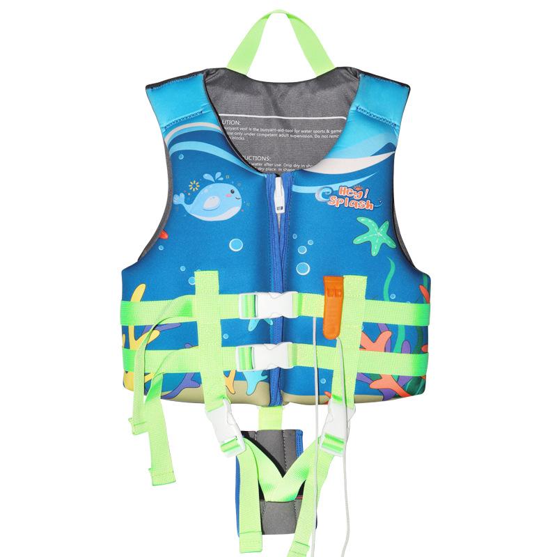 Children's Summer Vacation Buoyancy Vest & Life Jacket for Water Play & Swimming