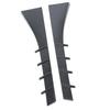 Pair of Rear Window Side Spoiler Decorative Tail Window Side Wing Cover Trim for 3 Series  1 Wagon 2019-2024