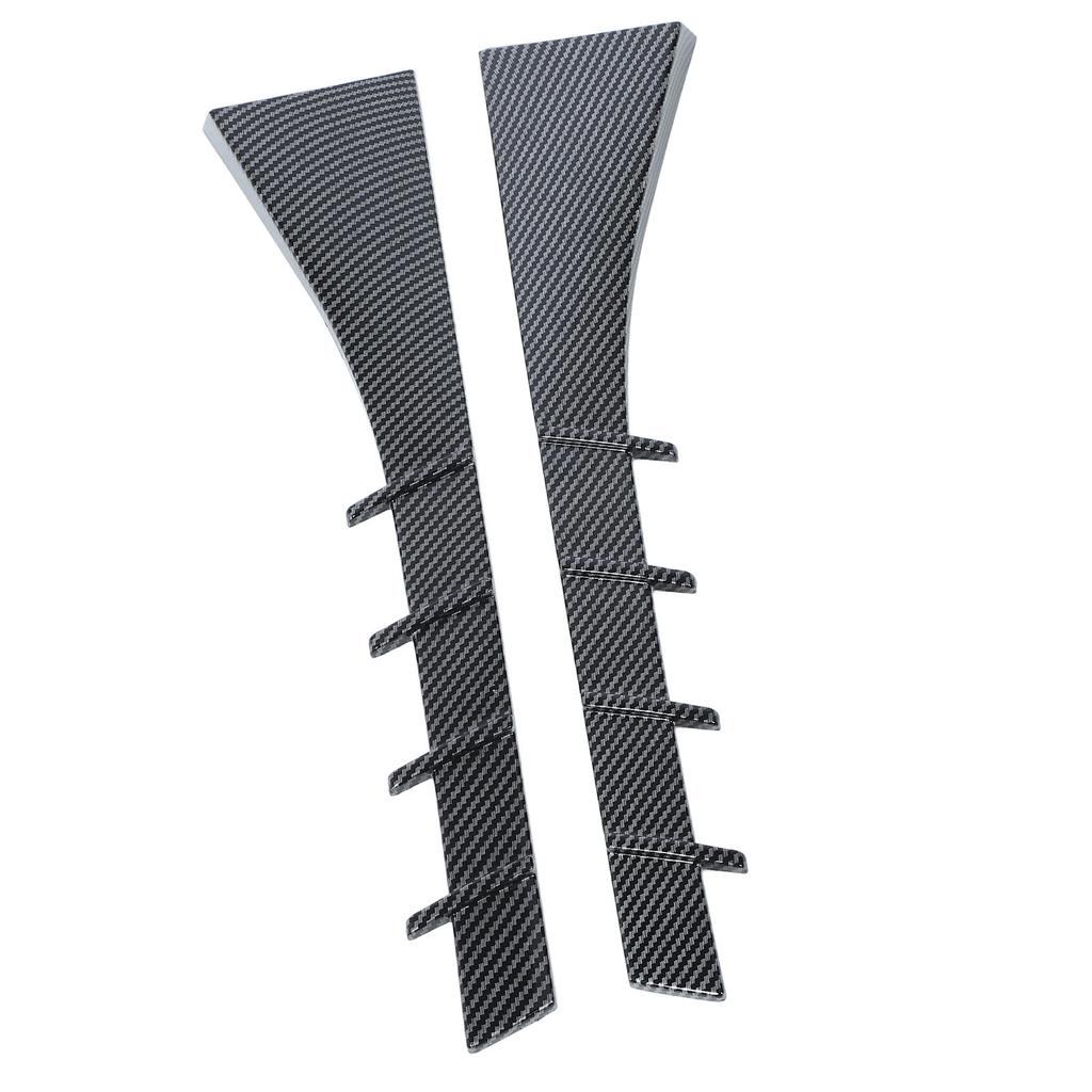Pair of Rear Window Side Spoiler Decorative Tail Window Side Wing Cover Trim for 3 Series  1 Wagon 2019-2024