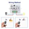 433Mhz Wireless Remote Control AC 110V 220V Rf Relay Receiver On off Transmitter Light Switch Module For Light Lamp Controller