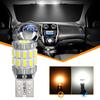 2 stk T10 W5W LED Canbus Pærer 168 194 3014 SMD Kile Parkeringslys Skiltlys Ryggelys Leselys Hvit